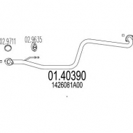 Трубка MTS 01.40390