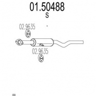 Амортизатор MTS 01.50488