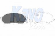 Комплект тормозных колодок KAVO PARTS KBP-4505