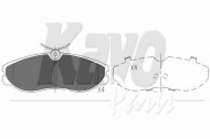 Комплект тормозных колодок KAVO PARTS KBP-6506