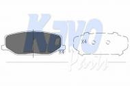 Комплект тормозных колодок KAVO PARTS KBP-8502