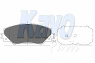 Комплект тормозных колодок KAVO PARTS KBP-9026
