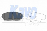 Комплект тормозных колодок KAVO PARTS KBP-9101