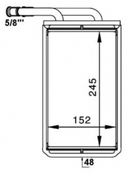 Теплообменник NRF 54234