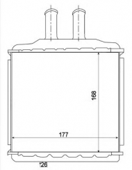 Теплообменник NRF 54270