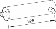 Амортизатор DINEX 64345