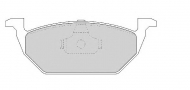 Комплект тормозных колодок NECTO FD6754A