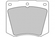 Комплект тормозных колодок NECTO FD6767A