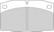 Комплект тормозных колодок NECTO FD611A