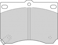 Комплект тормозных колодок NECTO FD6528A