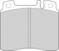 Комплект тормозных колодок NECTO FD6642A