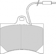 Комплект тормозных колодок NECTO FD160E