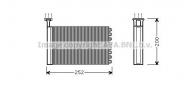 Теплообменник AVA QUALITY COOLING FD6164