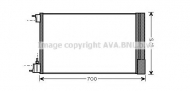 Конденсатор AVA QUALITY COOLING OLA5478