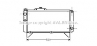 Теплообменник AVA QUALITY COOLING SI2018