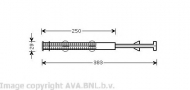 Осушитель AVA QUALITY COOLING VWD237