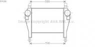 Теплообменник AVA QUALITY COOLING IV4106
