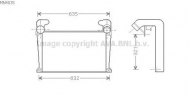 Теплообменник AVA QUALITY COOLING MN4035