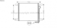 Конденсатор AVA QUALITY COOLING MN5053