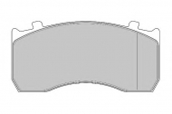 Комплект тормозных колодок DURON DCV1277BFE