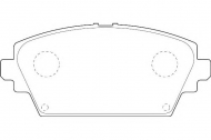 Комплект тормозных колодок DURON DBP331580