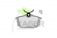 Комплект тормозных колодок KAGER 35-0074