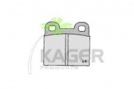 Комплект тормозных колодок KAGER 35-0370