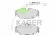 Комплект тормозных колодок KAGER 35-0688