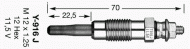 Свеча накаливания NGK 4454