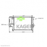 Теплообменник KAGER 31-0124