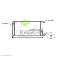 Теплообменник KAGER 31-0185
