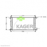 Теплообменник KAGER 31-0351