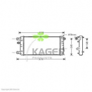 Теплообменник KAGER 31-0436