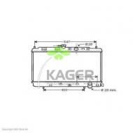 Теплообменник KAGER 31-0476