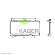 Теплообменник KAGER 31-0713