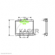 Теплообменник KAGER 31-0727