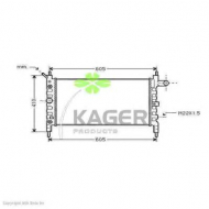 Теплообменник KAGER 31-0740