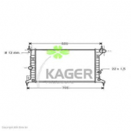 Теплообменник KAGER 31-0790
