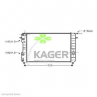Теплообменник KAGER 31-0794