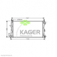Теплообменник KAGER 31-0818