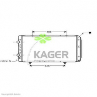 Теплообменник KAGER 31-0861