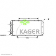 Теплообменник KAGER 31-0862