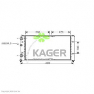 Теплообменник KAGER 31-1222