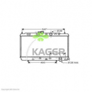 Теплообменник KAGER 31-1281