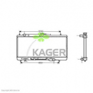 Теплообменник KAGER 31-1411