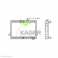 Теплообменник KAGER 31-2485