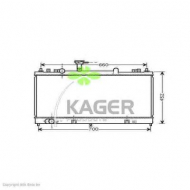 Теплообменник KAGER 31-2678