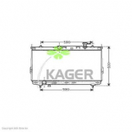 Теплообменник KAGER 31-3121