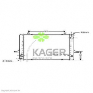 Теплообменник KAGER 31-3197