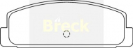 Комплект тормозных колодок BRECK 24045 00 704 00
